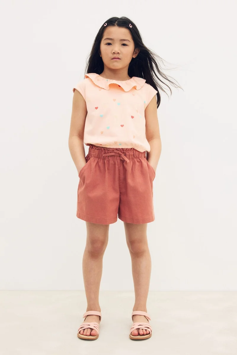 اتش اند ام بلوزة مطبوعة